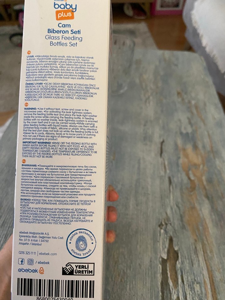 Bebek Plus Cam Biberon 225ml - Görsel 4