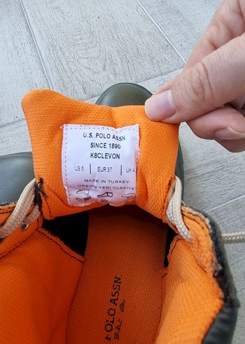 U.S polo(orjinal ) bağcıklı bayan ayakkabısı 37 numara - Görsel 4