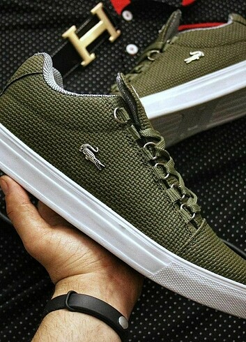 Lacoste Haki Spor Sneaker