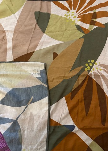 Kadın Bohem Çok Renkli Desenli eşarp 19v69 - Görsel 3