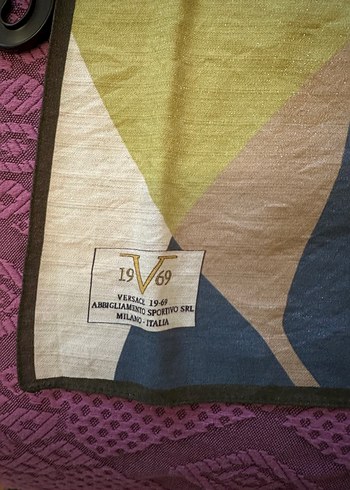 Kadın Bohem Çok Renkli Desenli eşarp 19v69 - Görsel 2