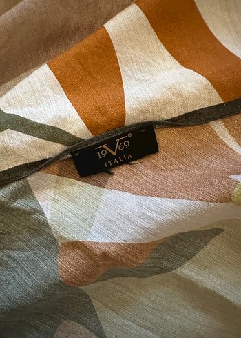 Kadın Bohem Çok Renkli Desenli eşarp 19v69 - Görsel 4