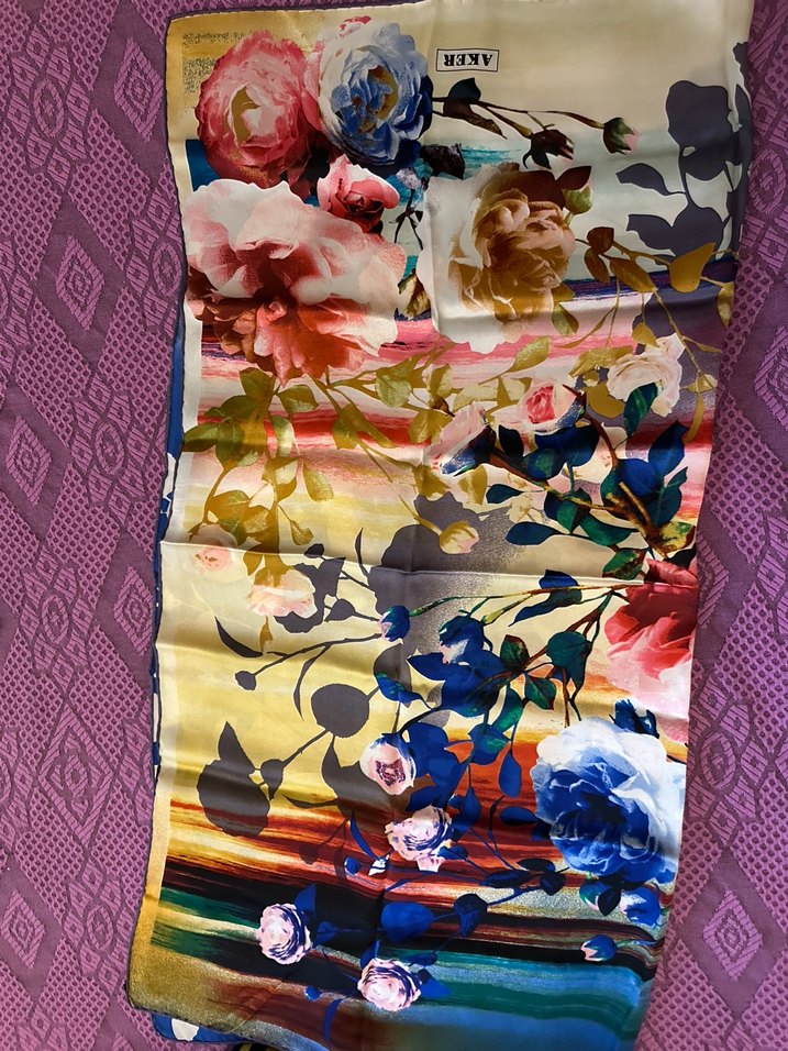 Çiçek Desenli Bohem Kadın Eşaep - Görsel 4