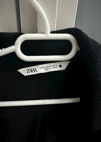 Düğmeli Siyah Keten Kadın Gömlek - Görsel 2