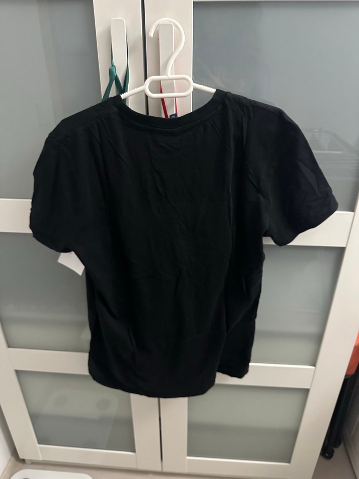 Erkek Siyah Baskılı Streetwear Tişört - Görsel 3