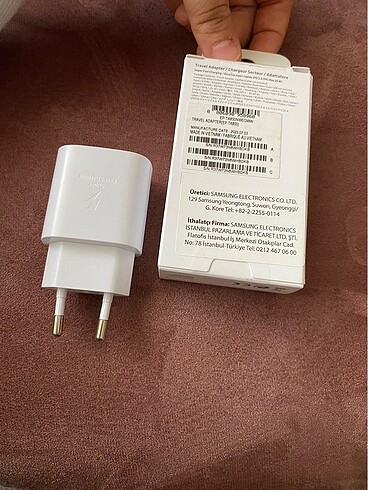 Samsung 25 W Type-C Hızlı Şarj Adaptörü