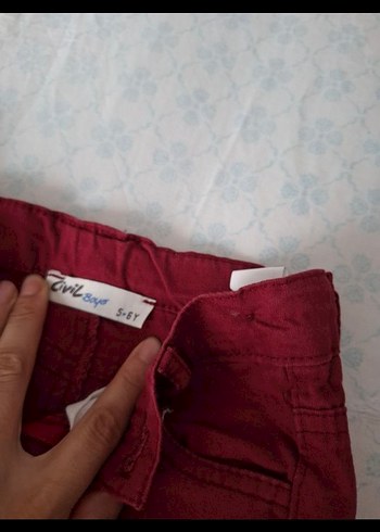 civil Kırmızı Erkek Çocuk Şortu - Görsel 2