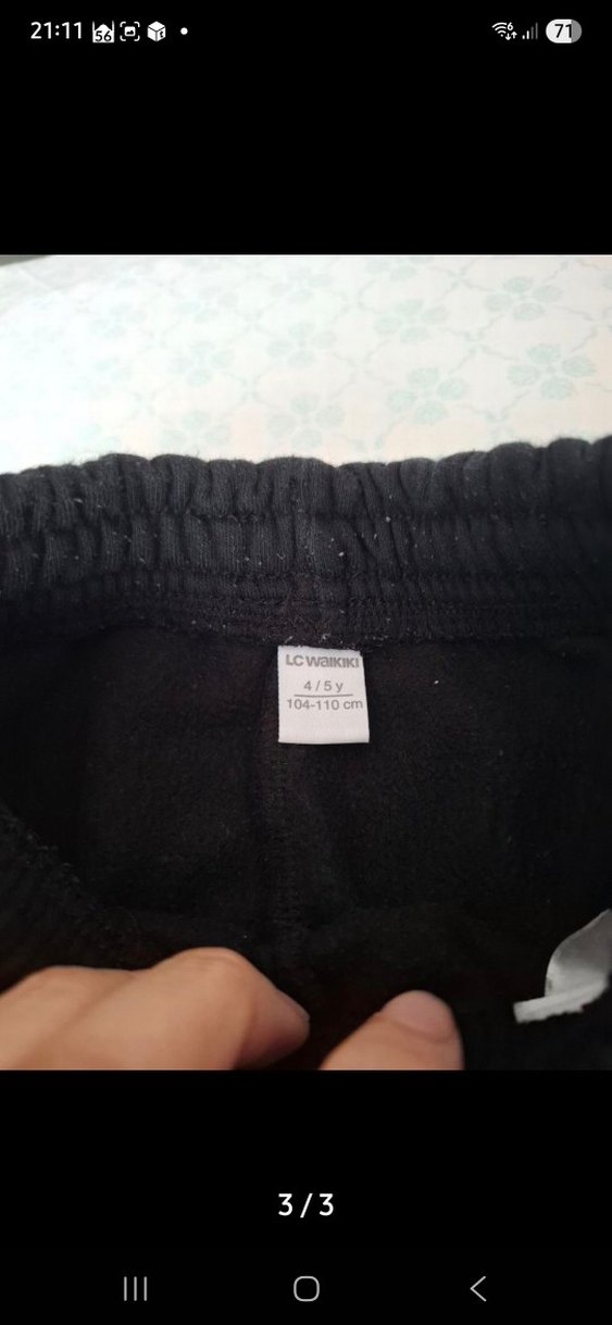 cargo Rahat Kesim Eşofman Altı erkek çocuk - Görsel 3