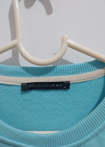 Turkuaz Uzun Kollu Sweatshirt - Görsel 2