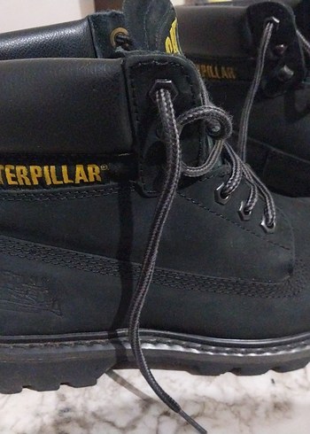 Siyah CAT Erkek Deri Bot - Görsel 2