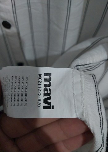 Düğmeli Beyaz Uzun Kollu Erkek Gömlek - Görsel 6