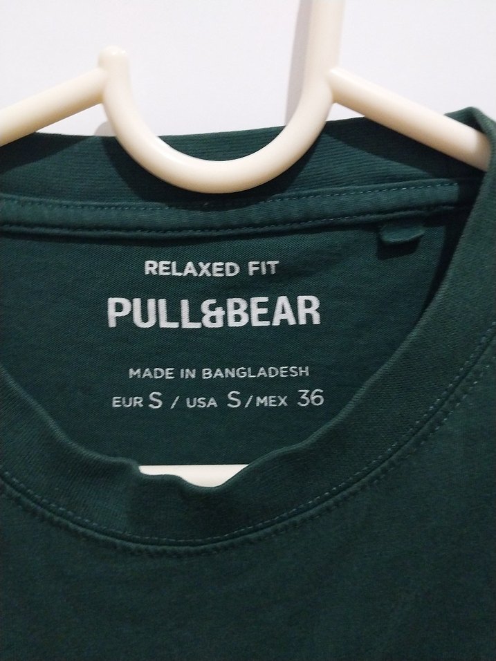 Erkek Koyu Yeşil Baskılı Pamuk Tişört - Görsel 3