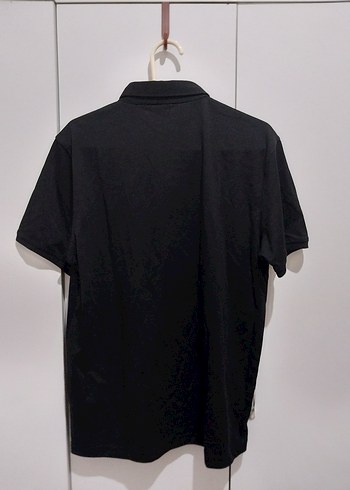 Fermuarlı Siyah Erkek Polo Tişört - Görsel 4