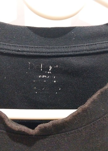 Siyah Keten Erkek Tişört Defacto - Görsel 2