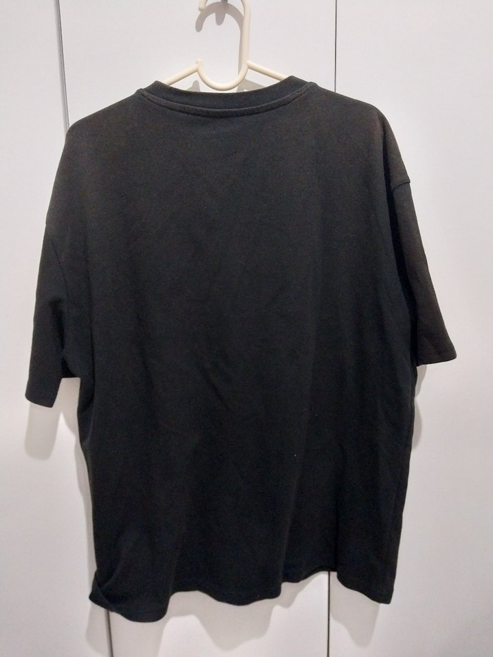 Siyah Keten Erkek Tişört Defacto - Görsel 4