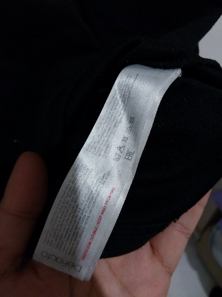 Siyah Keten Erkek Tişört Defacto - Görsel 3