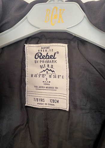 Erkek Çocuk Siyah Mont - Görsel 2