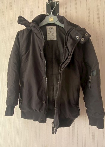 Erkek Çocuk Siyah Mont - Görsel 6