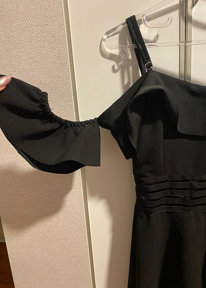 siyah elbise - Görsel 2