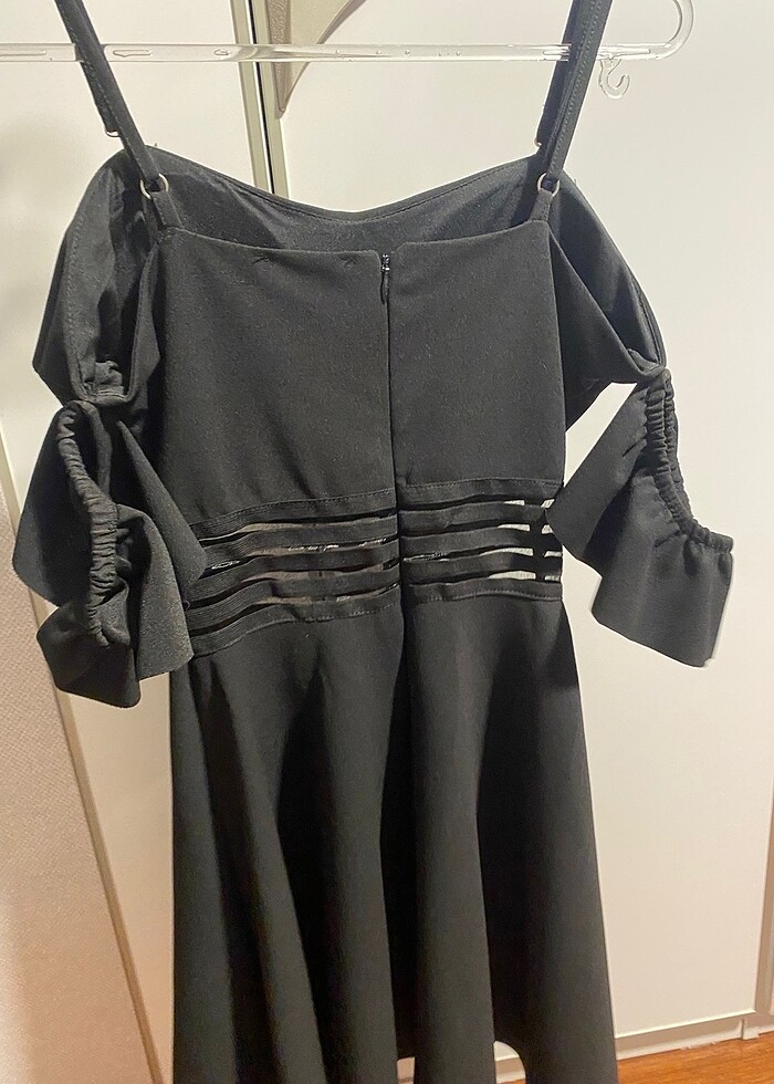 siyah elbise - Görsel 4