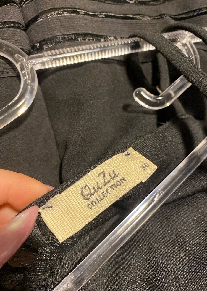 siyah elbise - Görsel 5