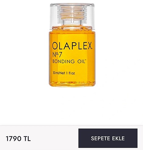 Olaplex saç bakım yağı