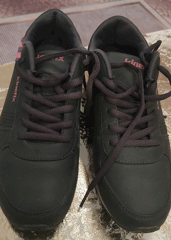 Siyah-Pembe Kadın Spor Ayakkabı - Görsel 2