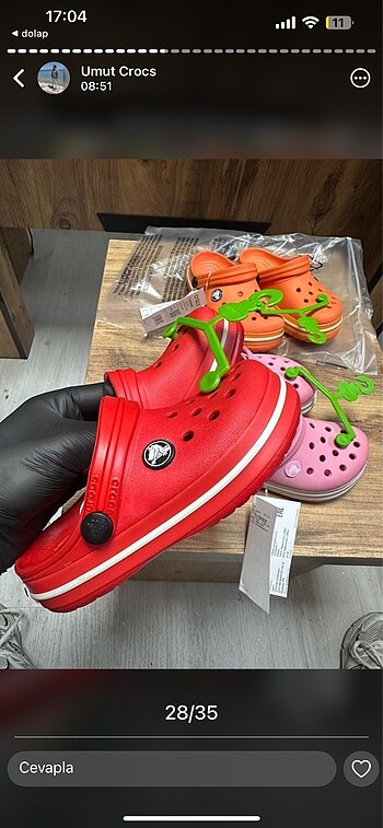 Crocs çocuk terlik