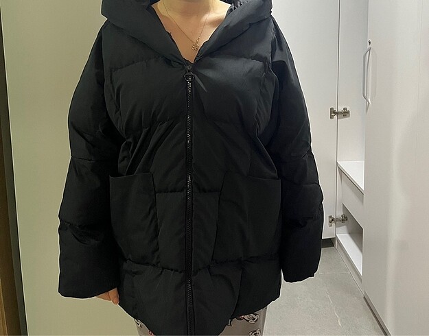 38 Beden Şişme oversize mont