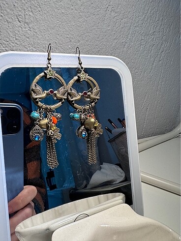 Kadın küpe earcuff