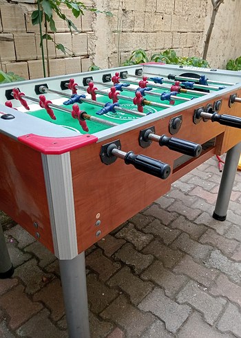 Beden Renkli Yeşil Langırt Masası