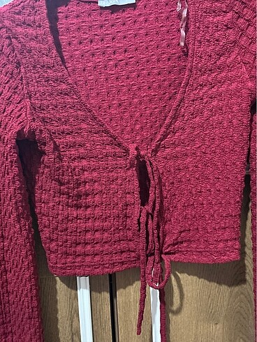 m Beden bordo Renk Trend bluz