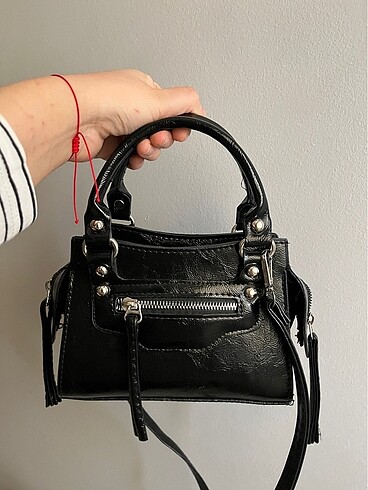 Siyah Stradivarius Çanta