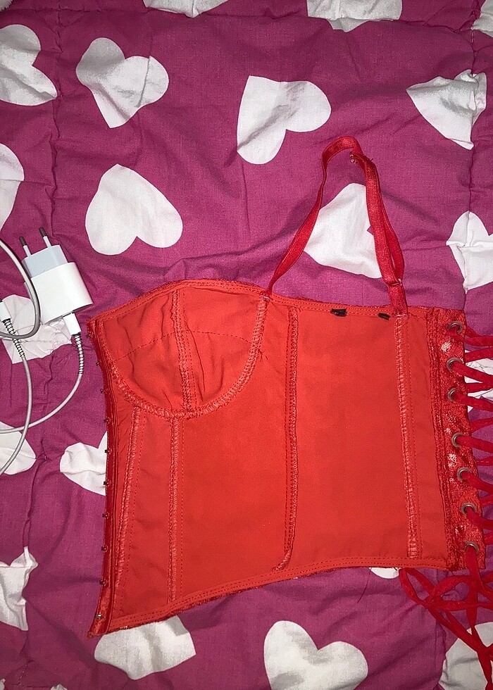 Dantelli korse büstiyer - Görsel 4