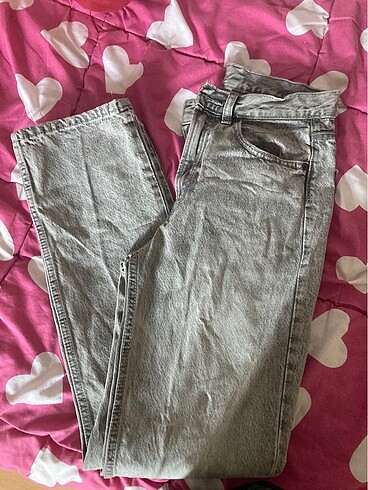 s Beden Zara gri straight jean
