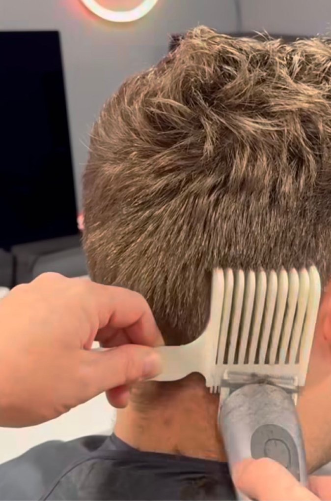 Erkek Saç Kesme Tarağı - Görsel 4