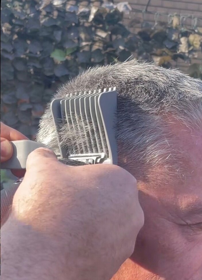 Erkek Saç Kesimi için Saç Kesme Tarağı - Görsel 5