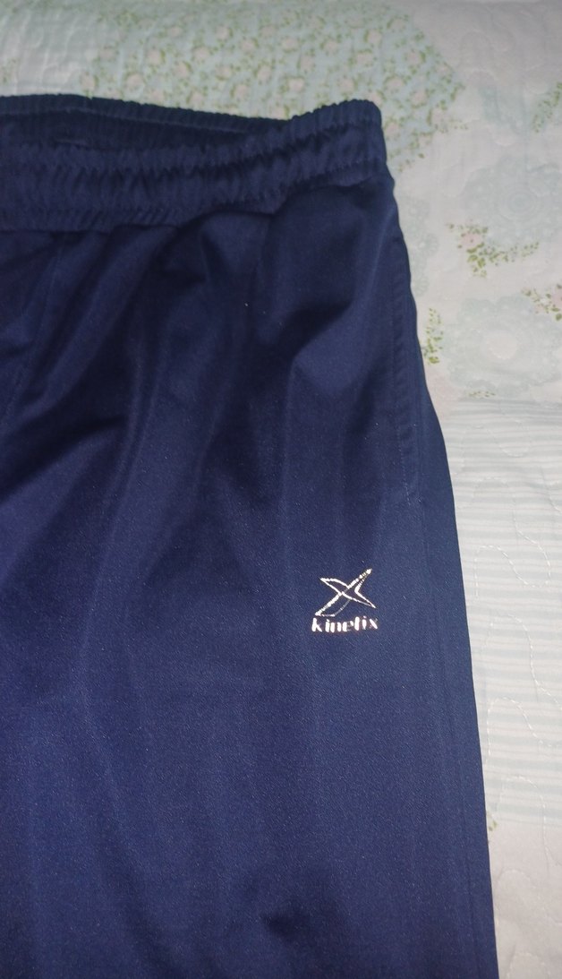 Mavi Rahat Kesim Erkek Eşofman Altı - Görsel 2