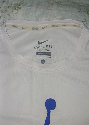 Beyaz Baskılı Erkek Kısa Kollu Tişört - Görsel 2