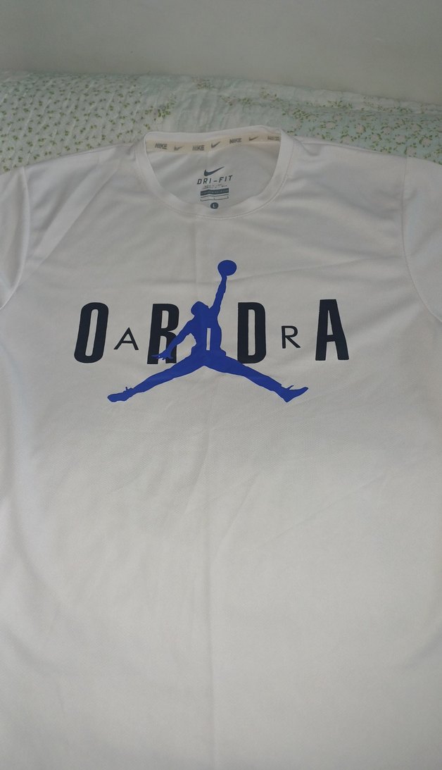 Beyaz Baskılı Erkek Kısa Kollu Tişört - Görsel 3