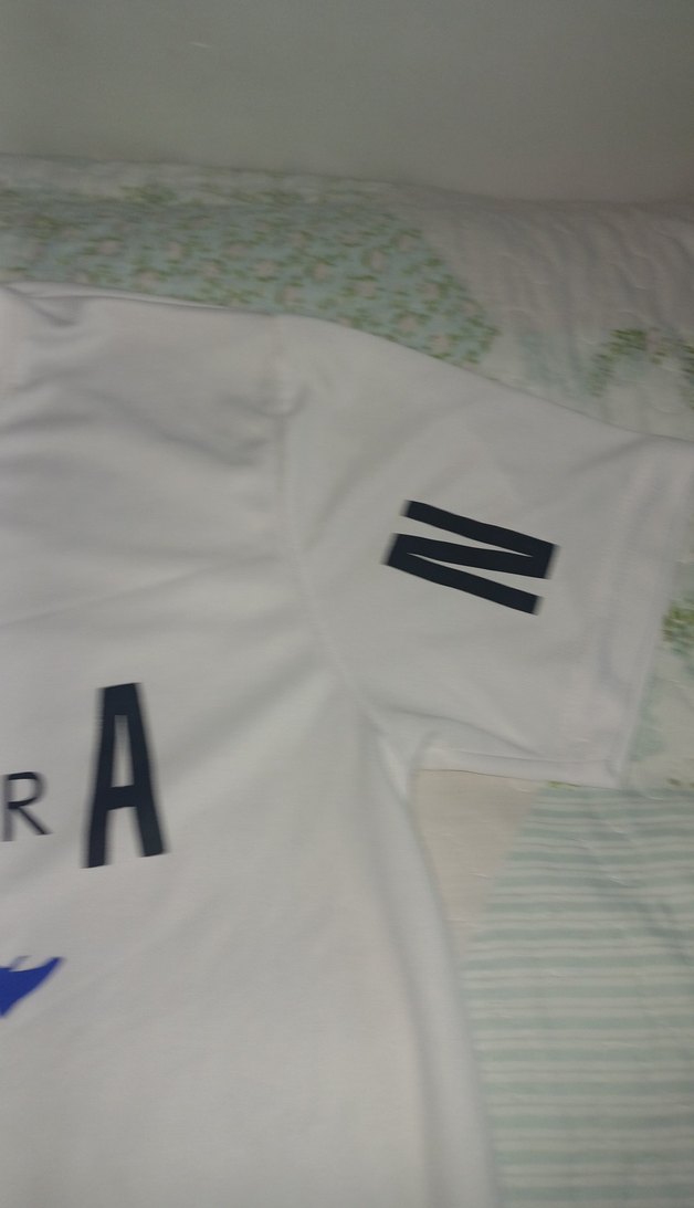 Beyaz Baskılı Erkek Kısa Kollu Tişört - Görsel 4