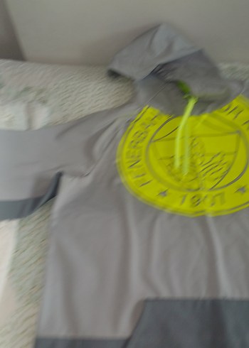 Gri Kapüşonlu Erkek Sweatshirt - Görsel 2