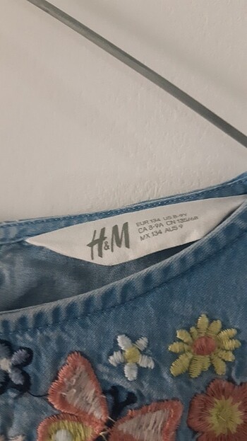 9 Yaş Beden Jeans elbise