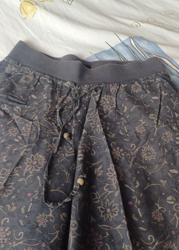 Geniş paça pantolon /etek  - Görsel 3