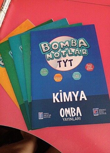 Beden Renk Omba yayınları konu anlatımı tüm dersler tyt