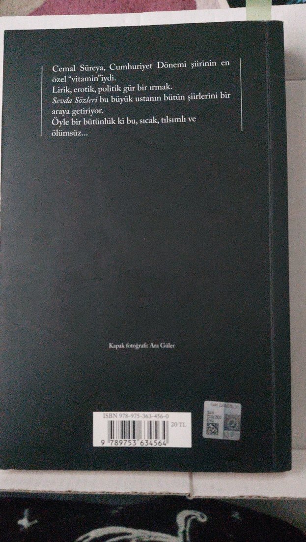Cemal Süreya - Sevda Sözleri Kitabı - Görsel 3