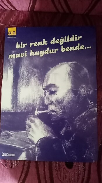 Edip Cansever Büyük Boy Poster 