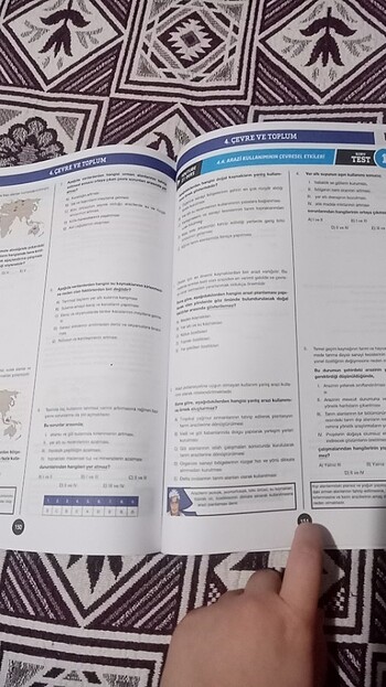 Uzman yayınları 11. sınıf coğrafya soru bankası video çözümlü - Görsel 2