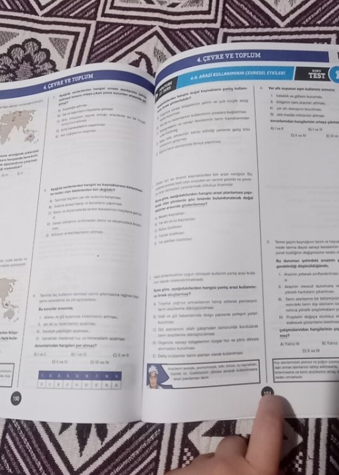 Uzman yayınları 11. sınıf coğrafya soru bankası video çözümlü - Görsel 2