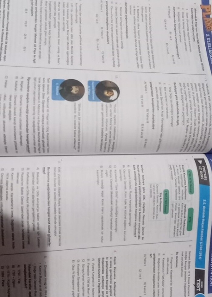 Uzman yayınları 11. Sınıf Tarih soru bankası - Görsel 2